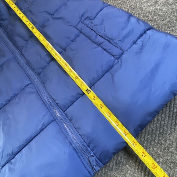 FP Movement Free People Womens Size Large In A Bubble Puffer Vest Blue NEW - Picture 12 of 15